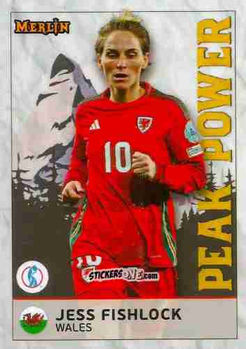 Sticker Jess Fishlock - UEFA Women’s Euro 2025
 n. 110 - Topps Merlin