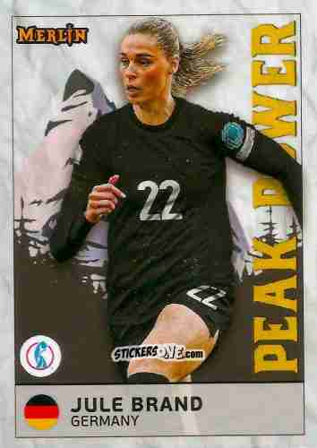 Cromo Jule Brand - UEFA Women’s Euro 2025
 n. 111 - Topps Merlin