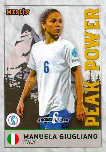 Cromo Manuela Giugliano - UEFA Women’s Euro 2025
 n. 117 - Topps Merlin