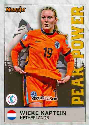 Cromo Wieke Kaptein - UEFA Women’s Euro 2025
 n. 123 - Topps Merlin