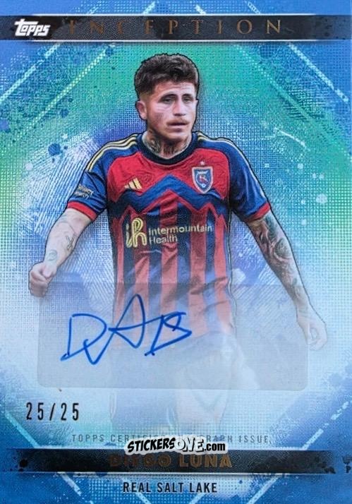 Cromo Diego Luna - Inception MLS 2025
 n. 35A - Topps