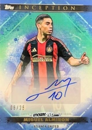 Sticker Miguel Almirón - Inception MLS 2025
 n. 41A - Topps