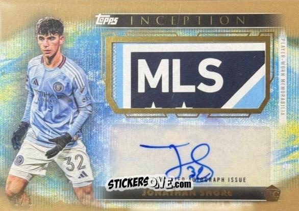 Sticker Jonathan Shore - Inception MLS 2025
 n. RAJR-JS - Topps