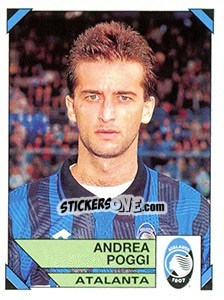 Sticker Andrea Poggi - Calciatori 1993-1994 n. 6 - Panini