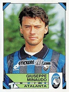 Sticker Giuseppe Minaudo - Calciatori 1993-1994 n. 7 - Panini