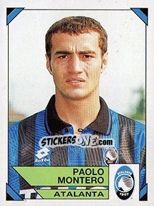 Sticker Paolo Montero - Calciatori 1993-1994 - Panini