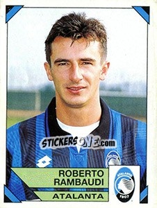 Sticker Roberto Rambaudi - Calciatori 1993-1994 n. 10 - Panini
