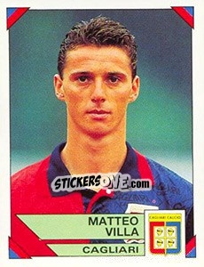Sticker Matteo Villa - Calciatori 1993-1994 - Panini