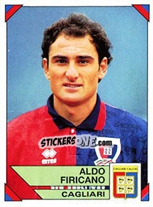 Sticker Aldo Firicano - Calciatori 1993-1994 - Panini