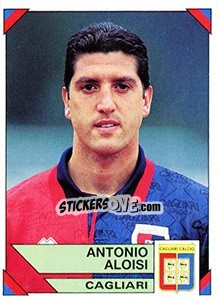 Sticker Antonio Aloisi - Calciatori 1993-1994 n. 36 - Panini