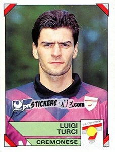 Figurina Luigi Turci - Calciatori 1993-1994 - Panini