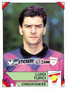 Sticker Luigi Turci - Calciatori 1993-1994 n. 42 - Panini