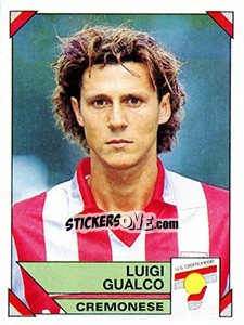 Sticker Luigi Gualco - Calciatori 1993-1994 n. 43 - Panini