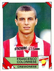 Sticker Francesco Colonnese - Calciatori 1993-1994 n. 46 - Panini