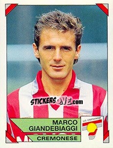 Sticker Marco Gaindebiaggi - Calciatori 1993-1994 - Panini