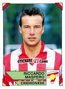 Cromo Riccardo Maspero - Calciatori 1993-1994 - Panini
