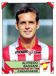 Sticker Alfredo Bassani - Calciatori 1993-1994 - Panini