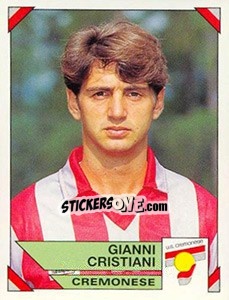 Sticker Gianni Cristiani - Calciatori 1993-1994 - Panini