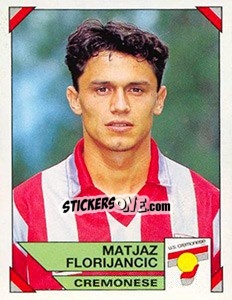 Sticker Matjaz Florijancic - Calciatori 1993-1994 n. 57 - Panini