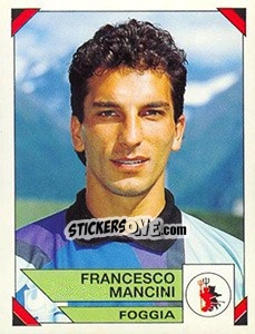 Figurina Francesco Mancini - Calciatori 1993-1994 - Panini