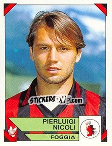Sticker Pierluigi Nicoli - Calciatori 1993-1994 n. 63 - Panini
