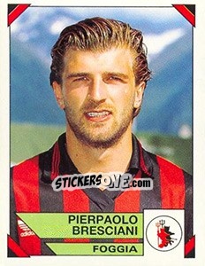 Sticker Pierpaolo Bresciani - Calciatori 1993-1994 n. 67 - Panini