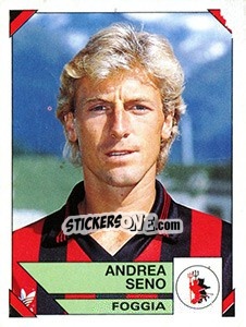 Sticker Andrea Seno - Calciatori 1993-1994 n. 68 - Panini
