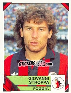 Sticker Giovanni Stroppa - Calciatori 1993-1994 n. 70 - Panini