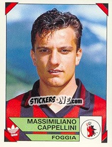Sticker Massimiliano Cappellini - Calciatori 1993-1994 - Panini