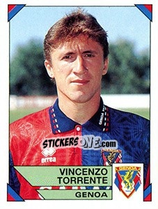 Sticker Vincenzo Torrente - Calciatori 1993-1994 n. 84 - Panini