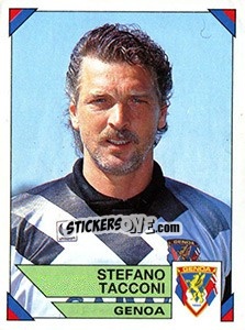 Sticker Stefano Tacconi - Calciatori 1993-1994 n. 91 - Panini