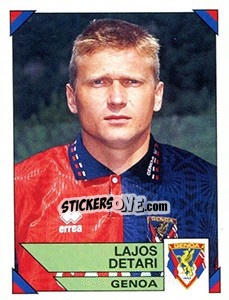 Sticker Lajos Detari - Calciatori 1993-1994 n. 94 - Panini