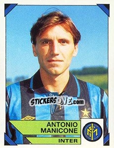 Sticker Antonio Manicone - Calciatori 1993-1994 - Panini
