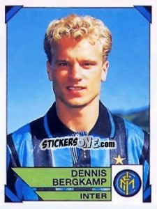 Sticker Dennis Bergkamp - Calciatori 1993-1994 n. 108 - Panini