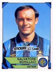 Sticker Salvatore Schillaci - Calciatori 1993-1994 n. 114 - Panini
