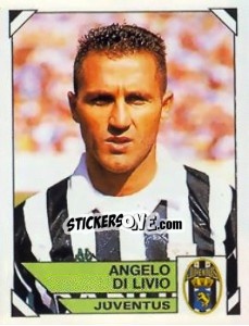 Sticker Angelo Di Livio - Calciatori 1993-1994 n. 124 - Panini