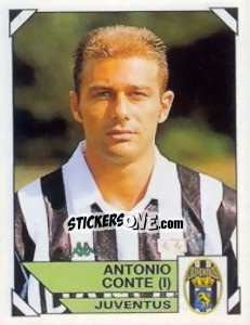 Sticker Antonio Conte - Calciatori 1993-1994 n. 125 - Panini