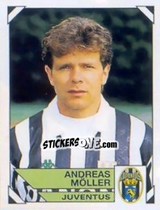 Figurina Andreas Moller - Calciatori 1993-1994 - Panini