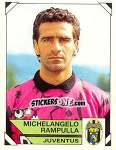 Sticker Michelangelo Rampulla - Calciatori 1993-1994 n. 129 - Panini