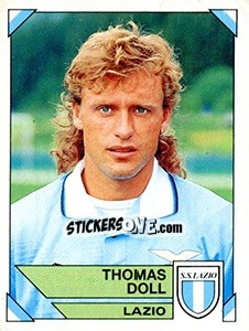 Sticker Thomas Doll - Calciatori 1993-1994 - Panini