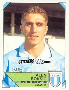 Sticker Alen Boksic - Calciatori 1993-1994 n. 145 - Panini
