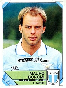 Sticker Mauro Bonomi - Calciatori 1993-1994 - Panini