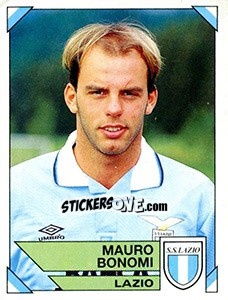 Figurina Mauro Bonomi - Calciatori 1993-1994 - Panini