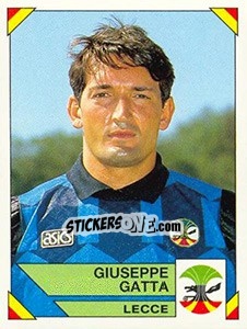 Sticker Giuseppe Gatta - Calciatori 1993-1994 - Panini