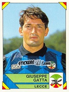 Sticker Giuseppe Gatta - Calciatori 1993-1994 n. 156 - Panini