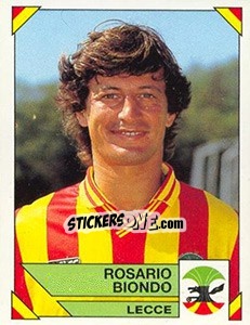 Sticker Rosario Biondo - Calciatori 1993-1994 - Panini