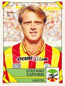 Figurina Stafeno Carobbi - Calciatori 1993-1994 - Panini