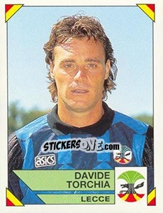 Sticker Davide Torchia - Calciatori 1993-1994 n. 167 - Panini