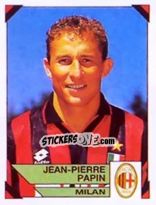 Figurina Jean-Pierre Papin - Calciatori 1993-1994 - Panini