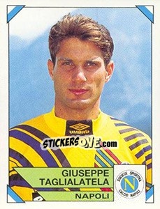 Cromo Giuseppe Taglialatela - Calciatori 1993-1994 - Panini